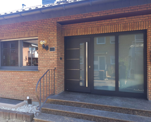 Kundenprojekt - Garage, Haustür, Fenster