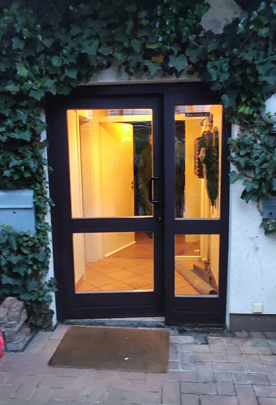 Haustüren-Projekt vorher außen