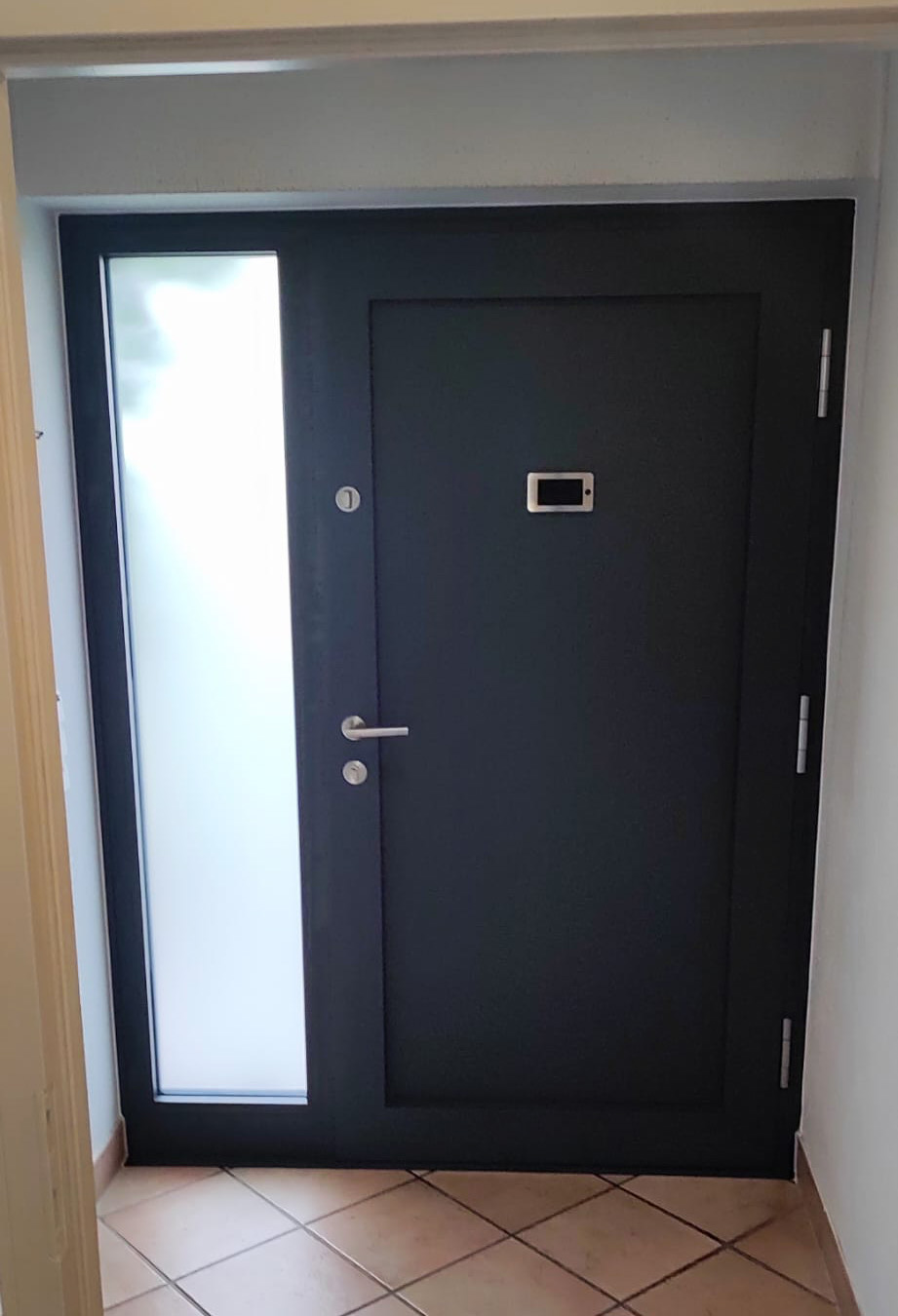Haustüren-Projekt nachher innen