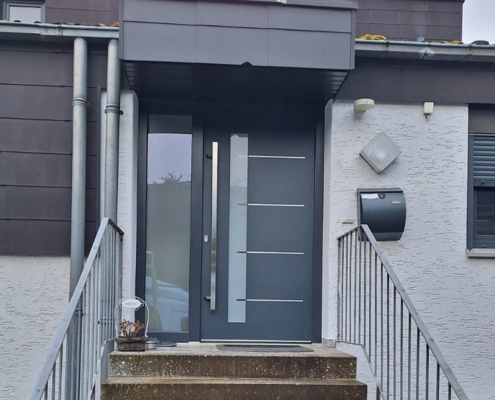 Neue Haustür, neuer Charakter für den Eingangsbereich